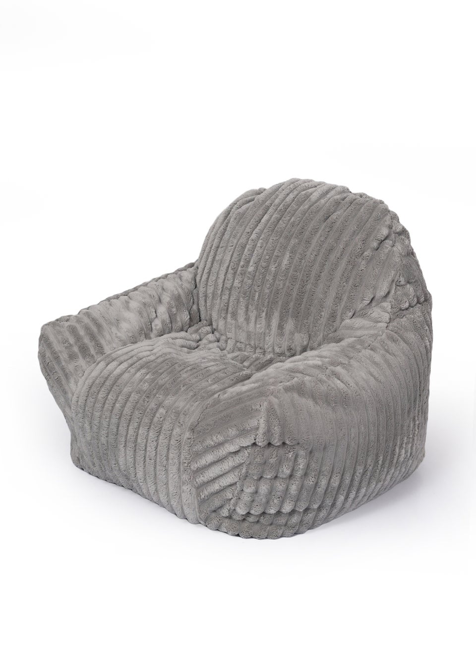 Kaikoo Grey Bounce Chair Laser Cut Fur