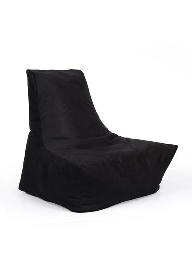 Kaikoo Black Brushed Large Slam Lounger Chair