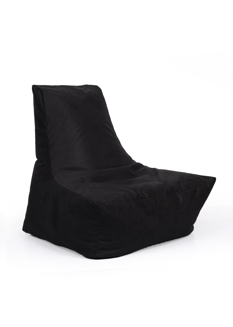 Kaikoo Black Brushed Large Slam Lounger Chair