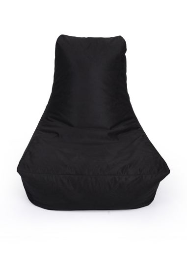 Kaikoo Black Brushed Large Slam Lounger Chair