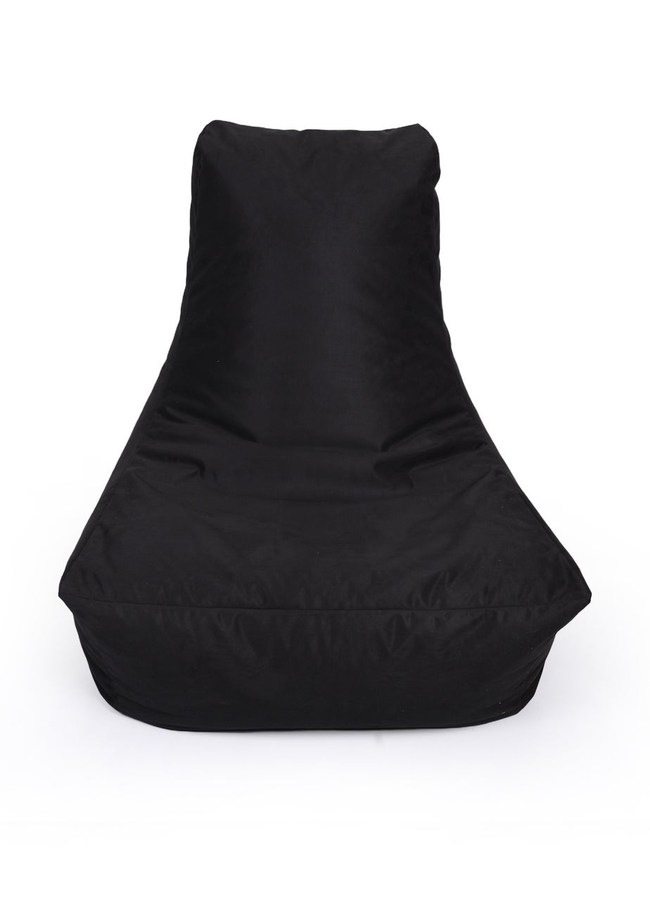 Kaikoo Black Brushed Large Slam Lounger Chair