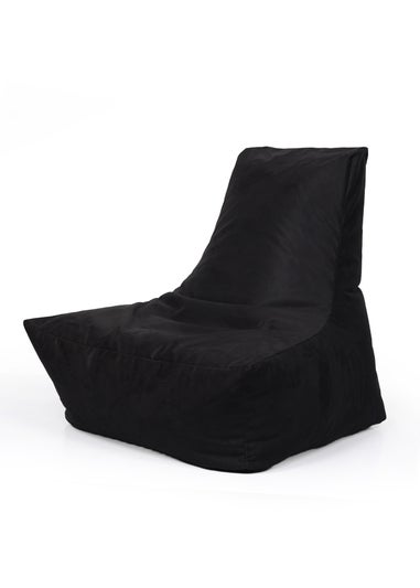 Kaikoo Black Brushed Large Slam Lounger Chair