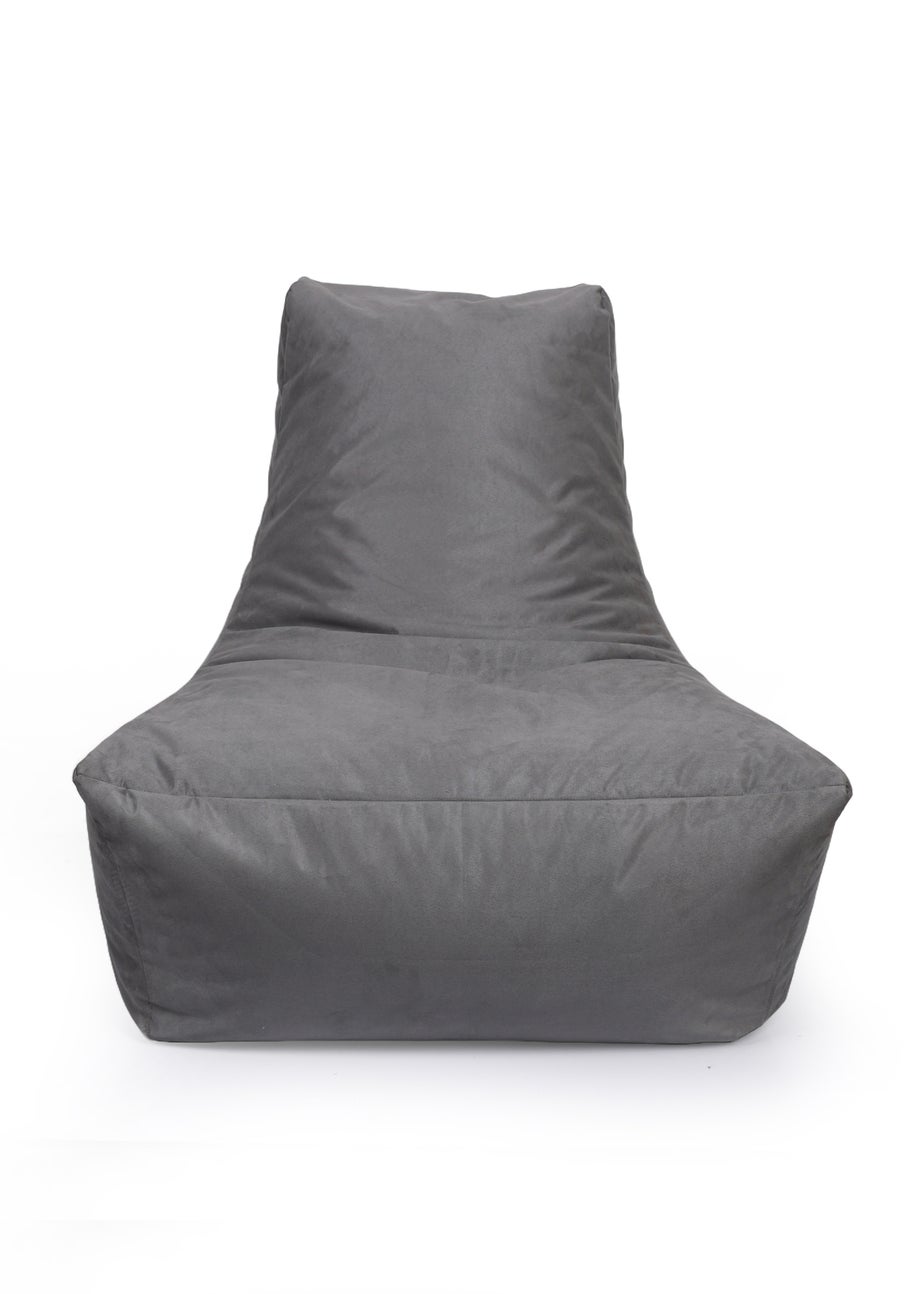 Kaikoo Grey Brushed Large Slam Lounger Chair
