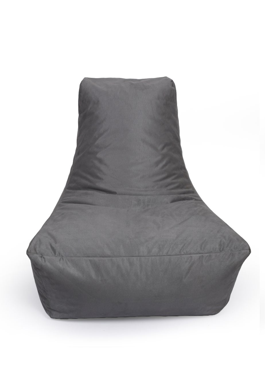 Kaikoo Grey Brushed Large Slam Lounger Chair