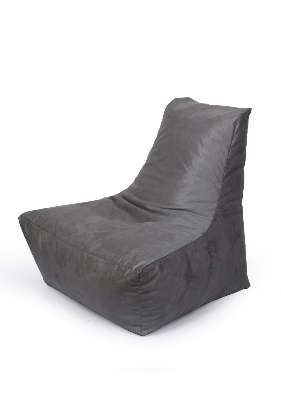 Kaikoo Grey Brushed Large Slam Lounger Chair