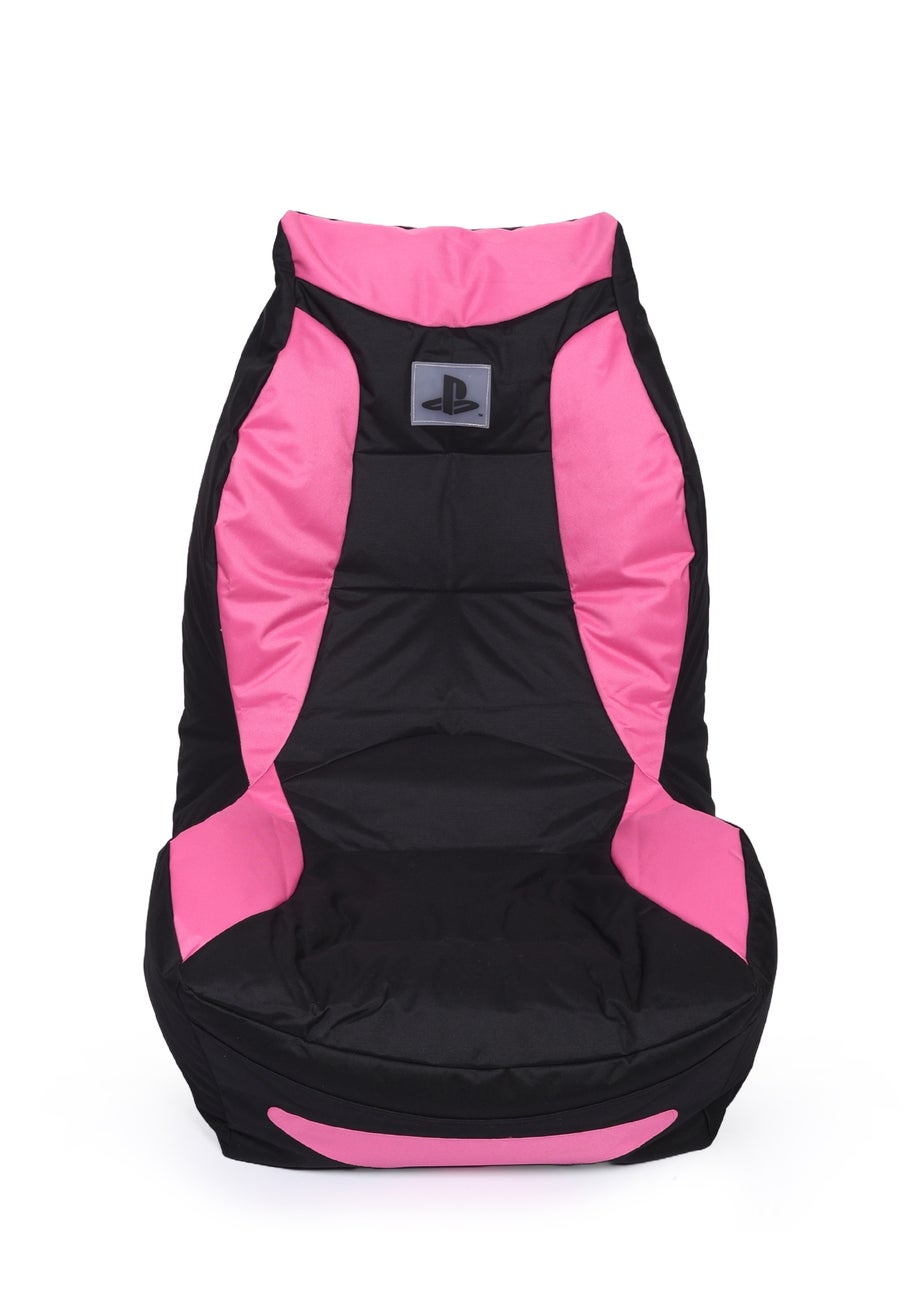 Kaikoo Black Pink PSP Teen Gaming Chair