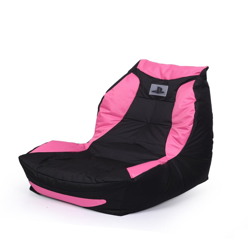 Kaikoo Black Pink PSP Teen Gaming Chair