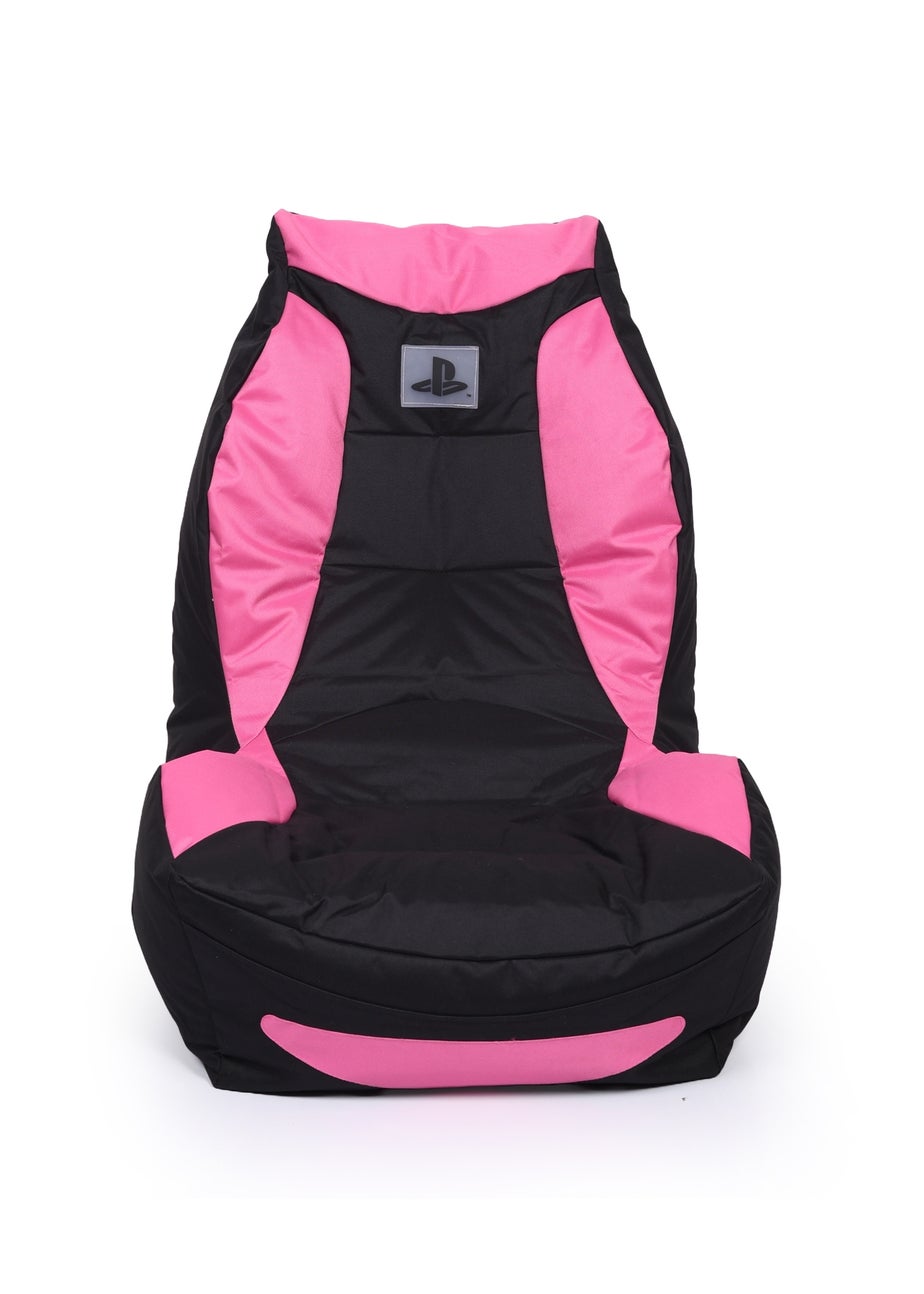 Kaikoo Black Pink PSP Teen Gaming Chair