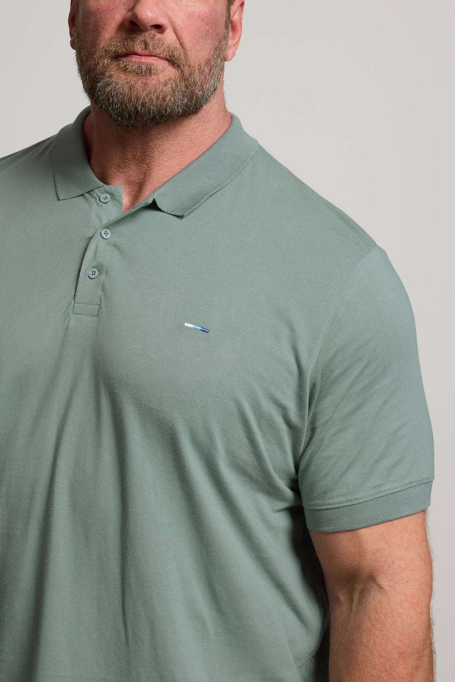 BadRhino Green Jersey Polo Shirt