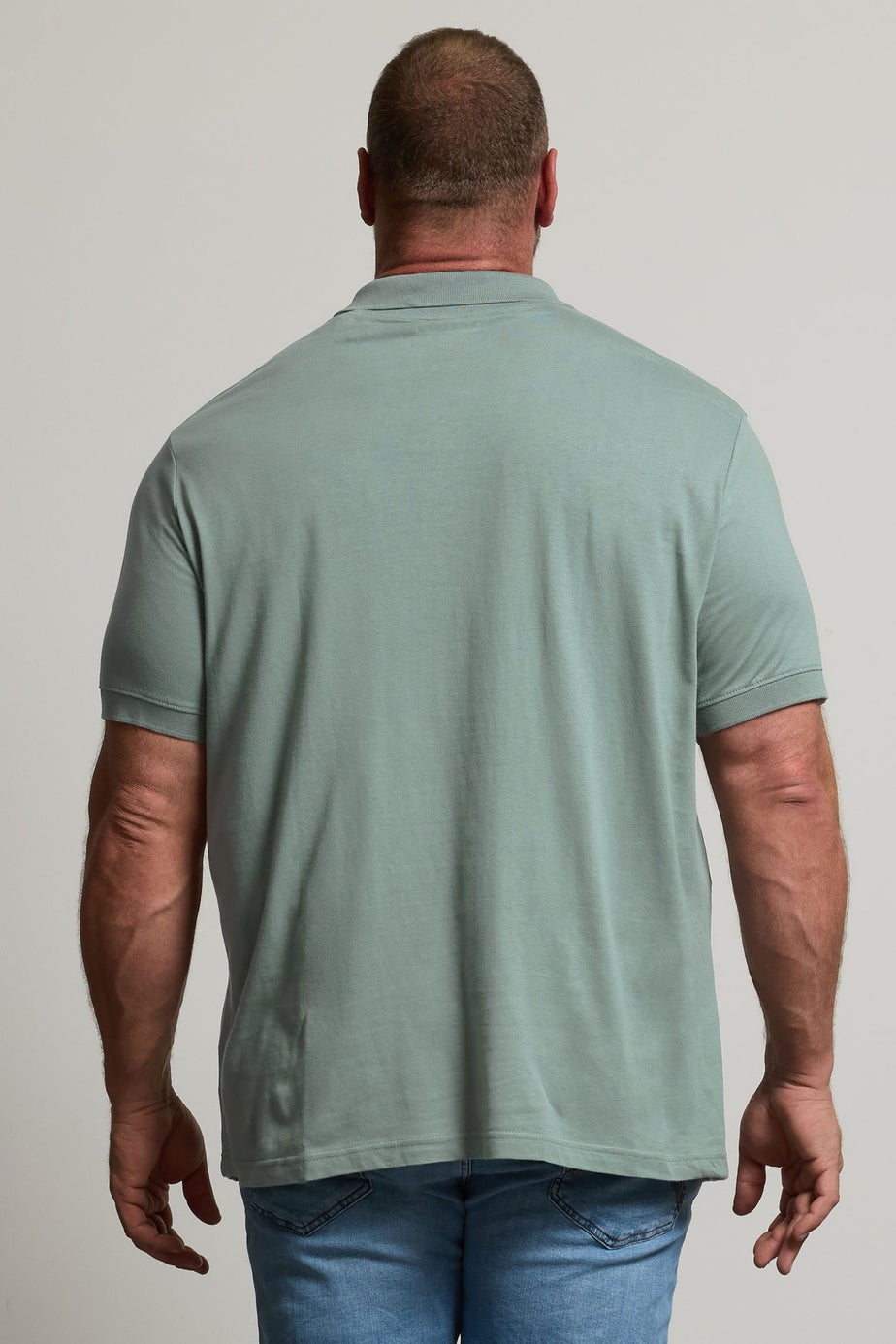 BadRhino Green Jersey Polo Shirt
