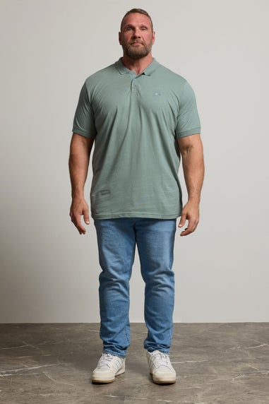 BadRhino Green Jersey Polo Shirt