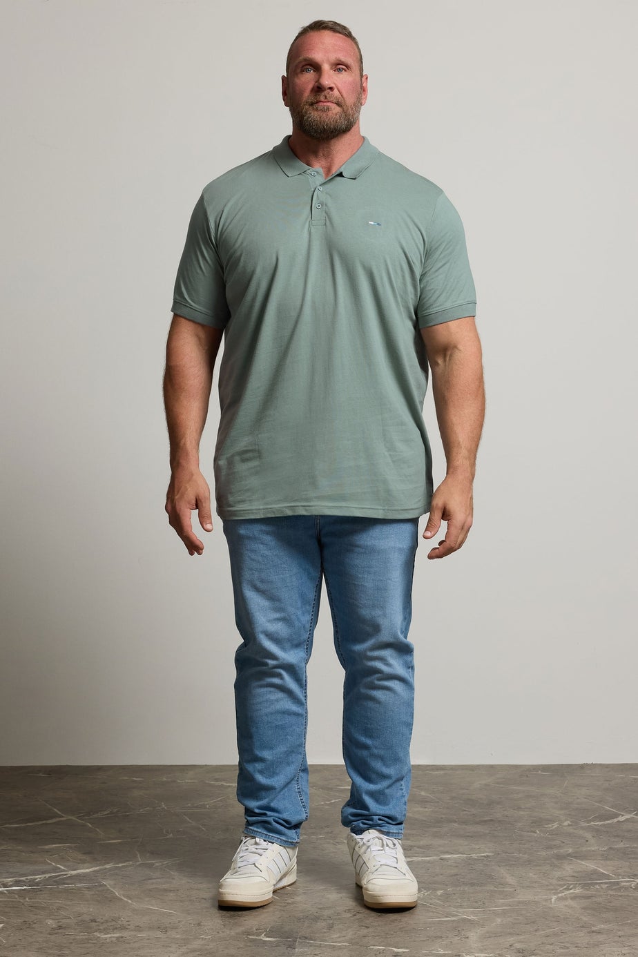 BadRhino Green Jersey Polo Shirt