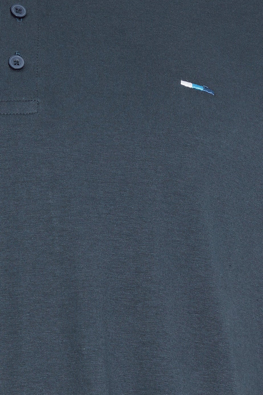 BadRhino Navy Blue Jersey Polo Shirt