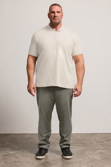 BadRhino Natural Jersey Polo Shirt