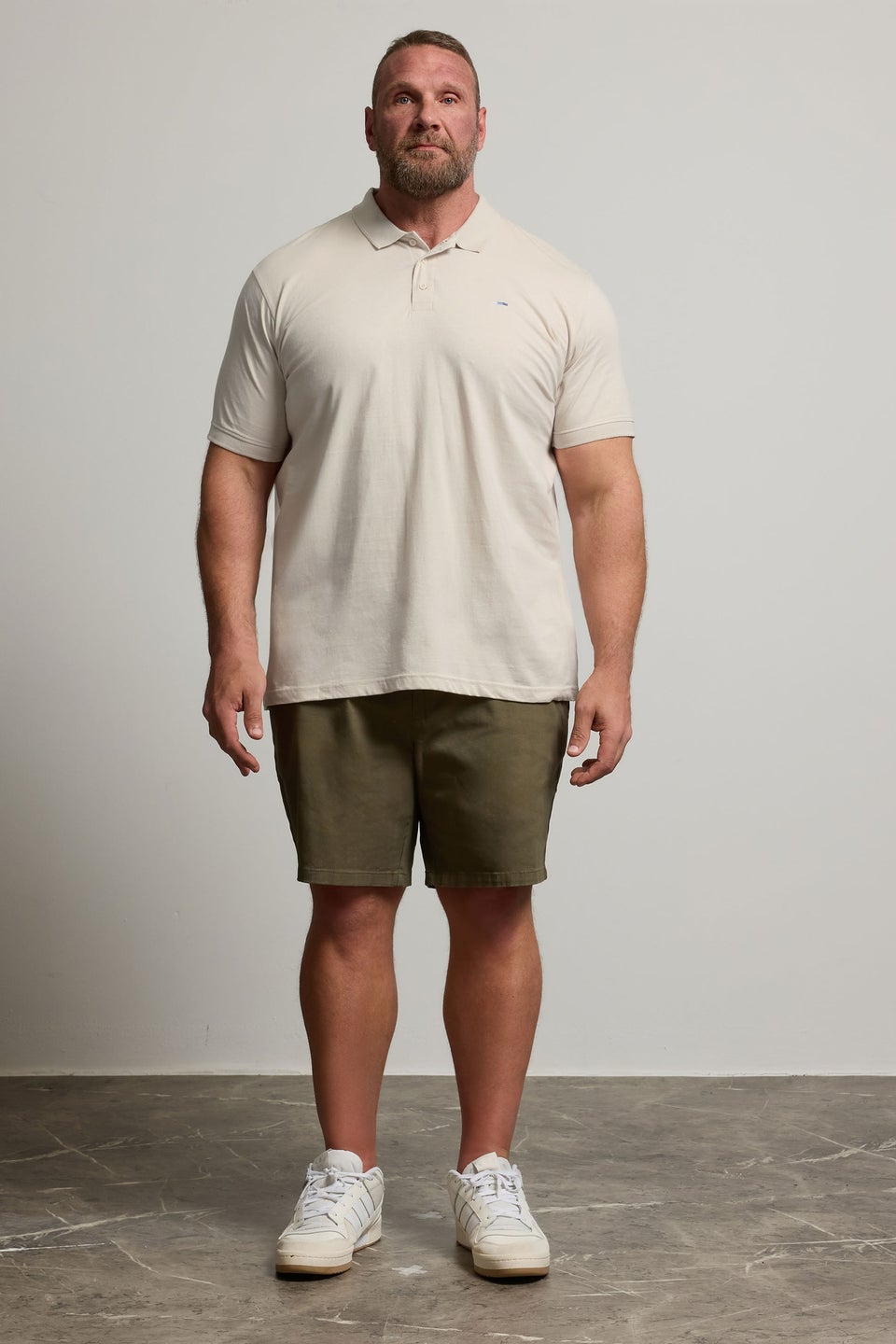 BadRhino Natural Jersey Polo Shirt