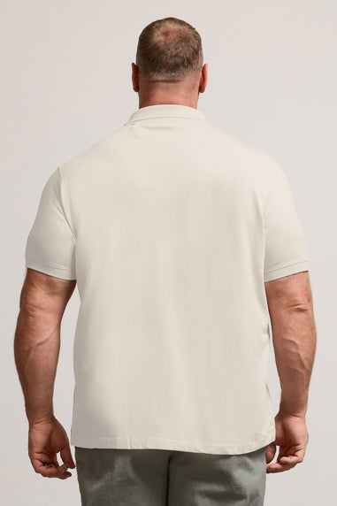 BadRhino Natural Jersey Polo Shirt