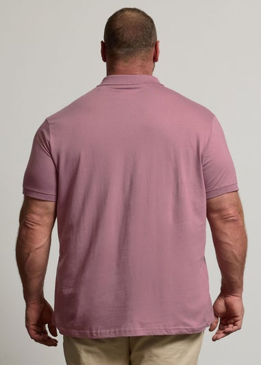BadRhino Plum Purple Jersey Polo Shirt