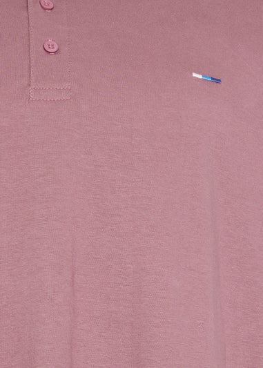 BadRhino Plum Purple Jersey Polo Shirt