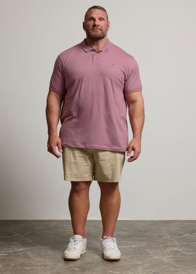 BadRhino Plum Purple Jersey Polo Shirt