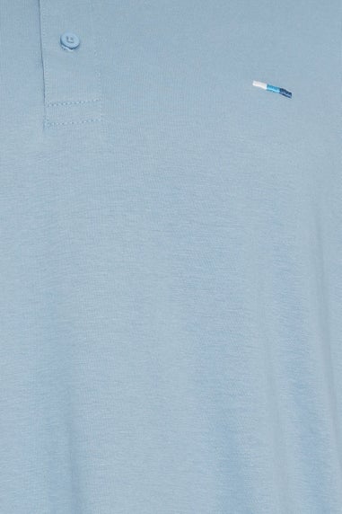 BadRhino Blue Jersey Polo Shirt