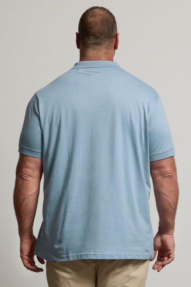 BadRhino Blue Jersey Polo Shirt
