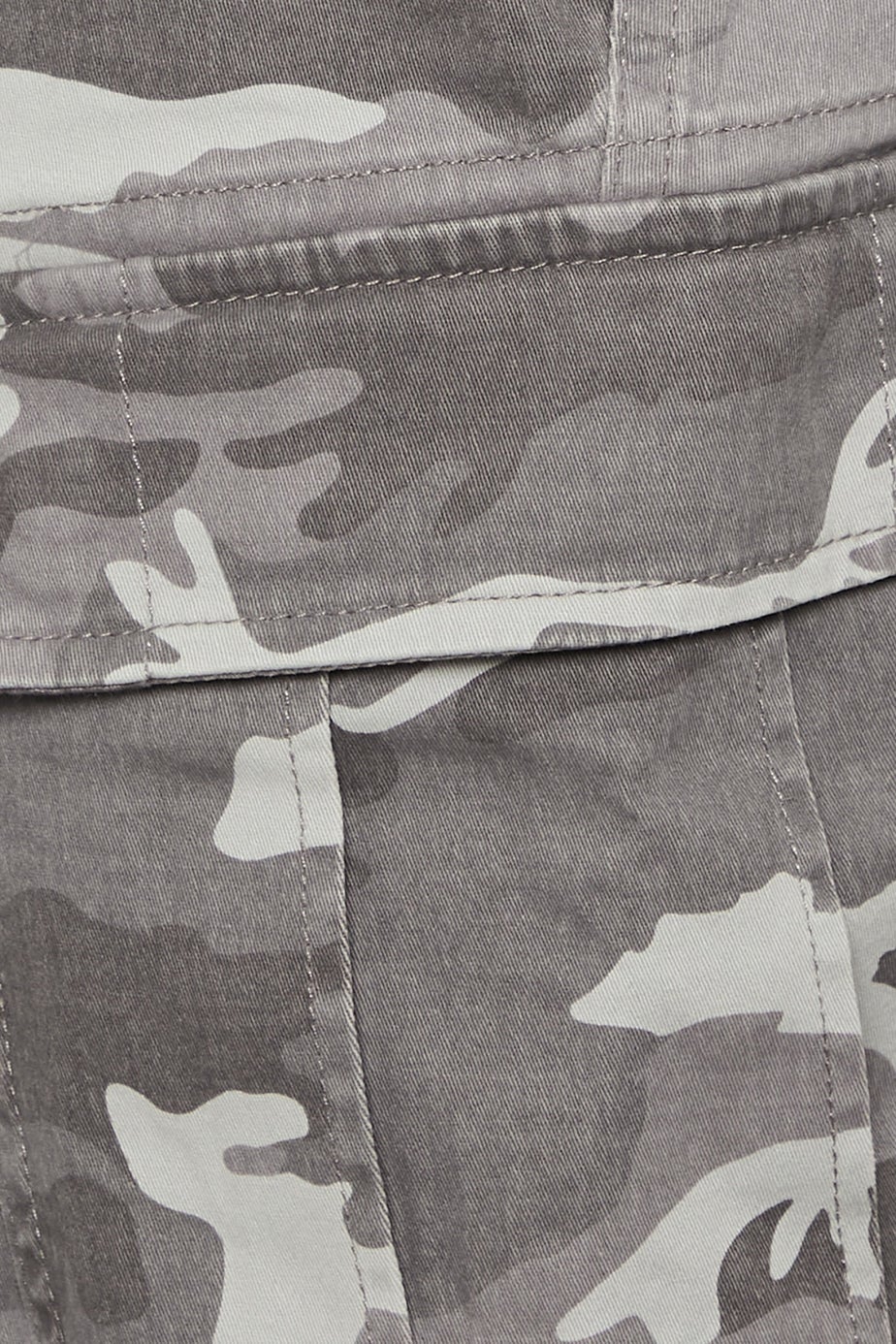 BadRhino Big & Tall Grey Camo Print Cargo Trousers
