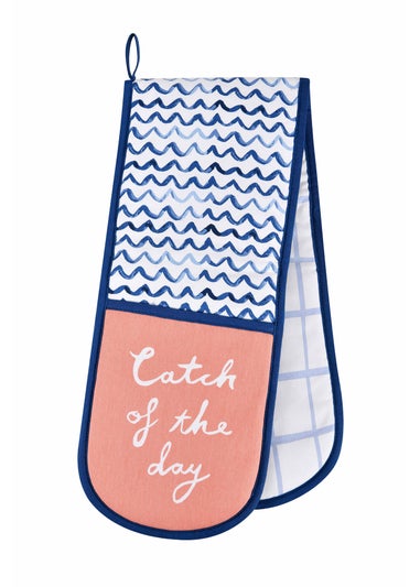 Ulster Weavers Catch of the Day Multi Colour Double Oven Glove