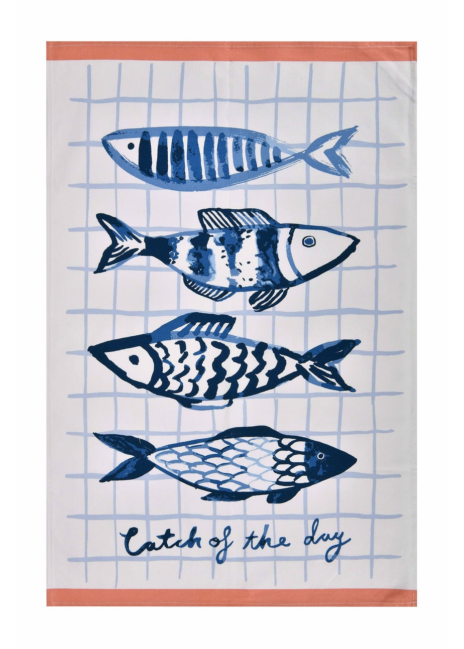 Ulster Weavers Catch of the Day Tea Towel - Cotton