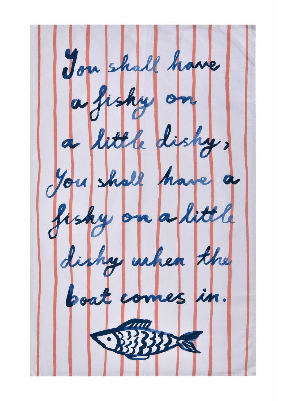 Ulster Weavers Catch of the Day Tea Towel - Cotton