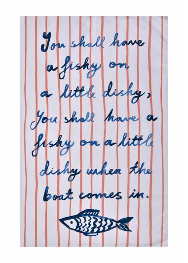Ulster Weavers Catch of the Day Tea Towel - Cotton