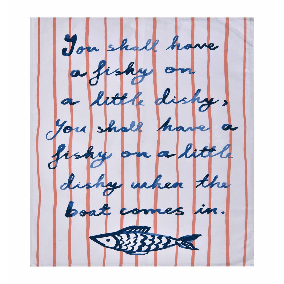 Ulster Weavers Catch of the Day Tea Towel - Cotton