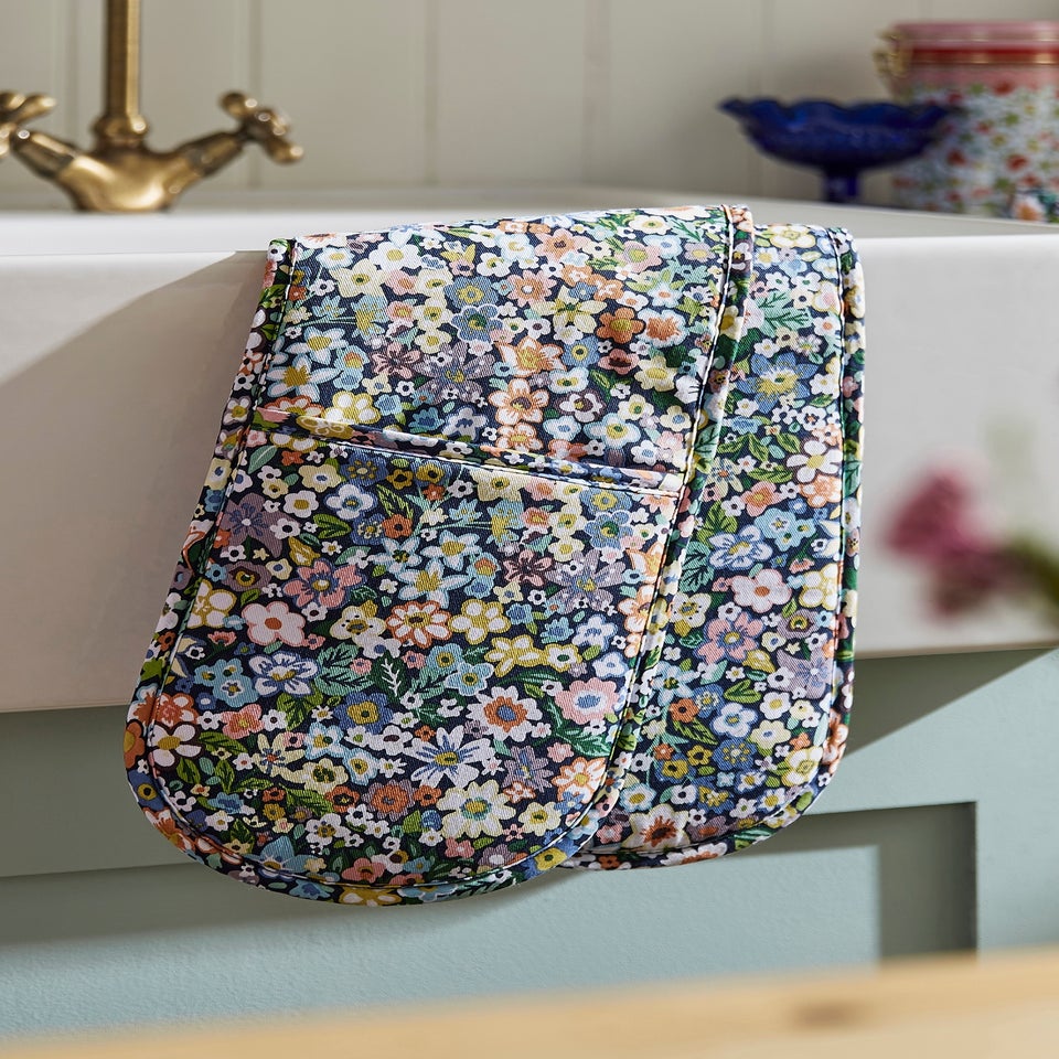 Ulster Weavers Confetti Floral Multi Colour Double Oven Glove
