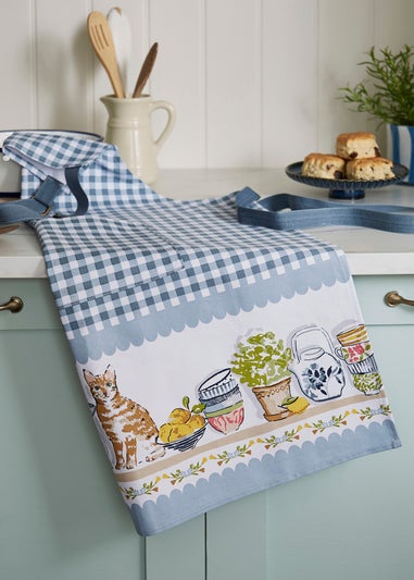 Ulster Weavers Pantry Cats Multi Colour Apron - Cotton