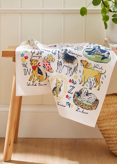 Ulster Weavers Best In Show Dog Multi Colour Tea Towel - Cotton