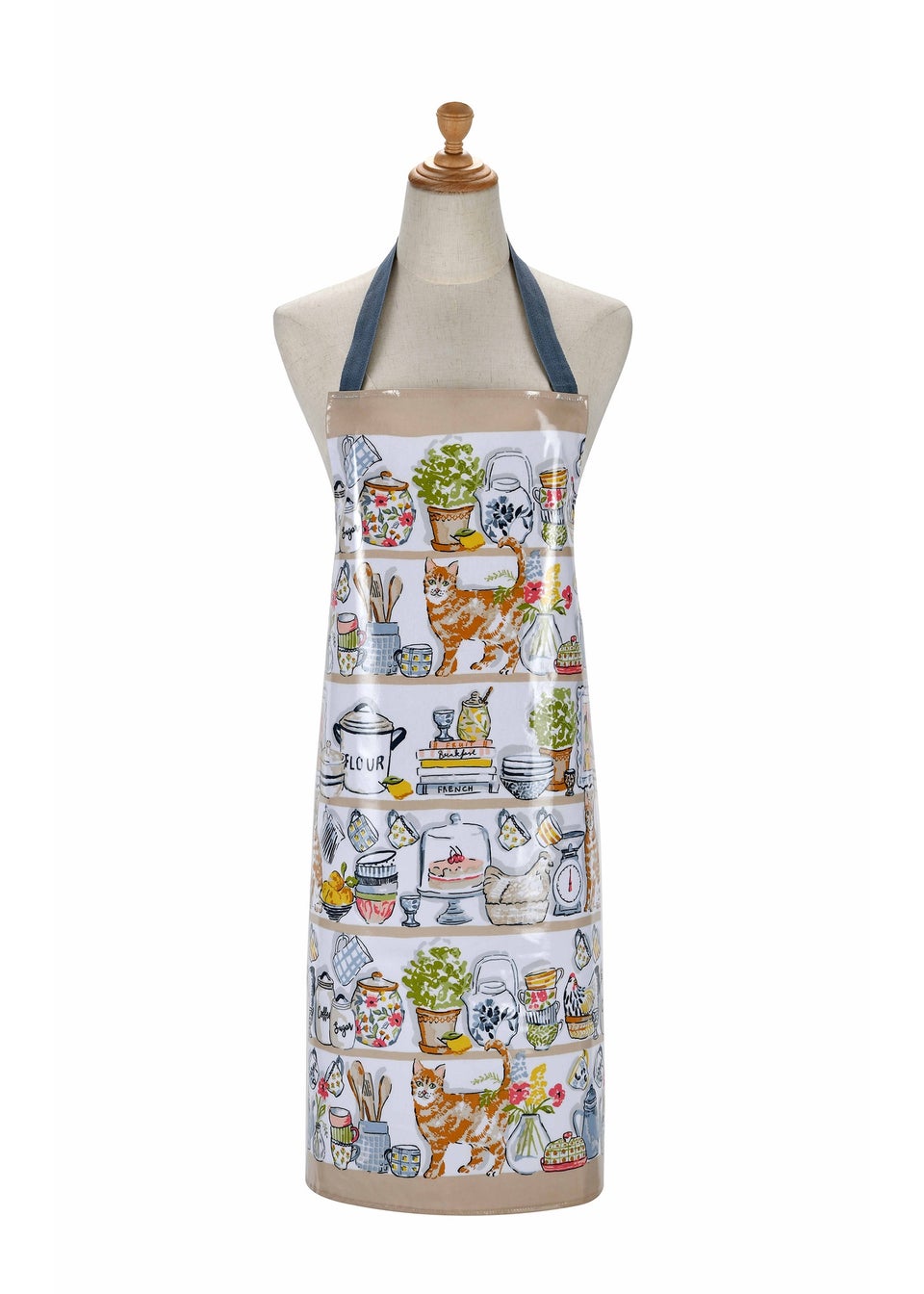 Ulster Weavers Pantry Cats Multi Colour Apron - PVC/Oilcloth