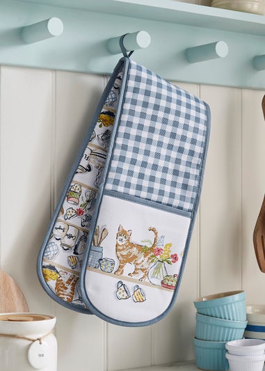 Ulster Weavers Pantry Cats Multi Colour Double Oven Glove