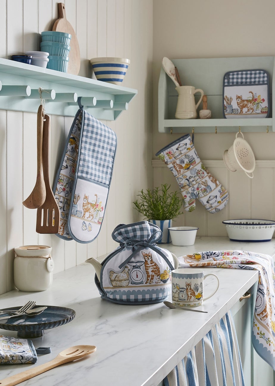 Ulster Weavers Pantry Cats Multi Colour Double Oven Glove