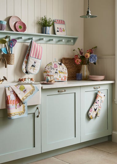 Ulster Weavers Cool Cats Multi Colour Apron - Cotton