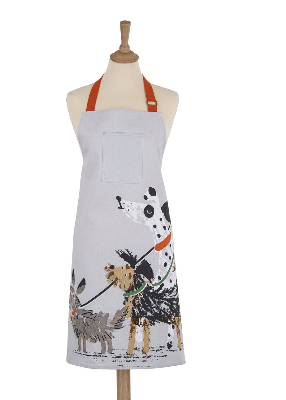 Ulster Weavers Dog Days Grey Apron - Cotton