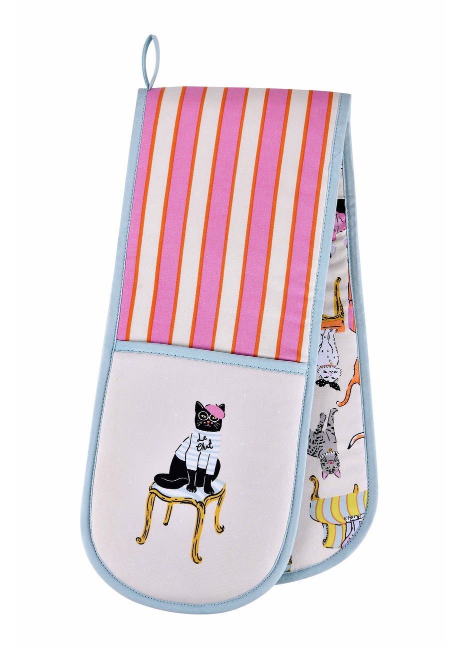 Ulster Weavers Cool Cats Multi Colour Double Oven Glove
