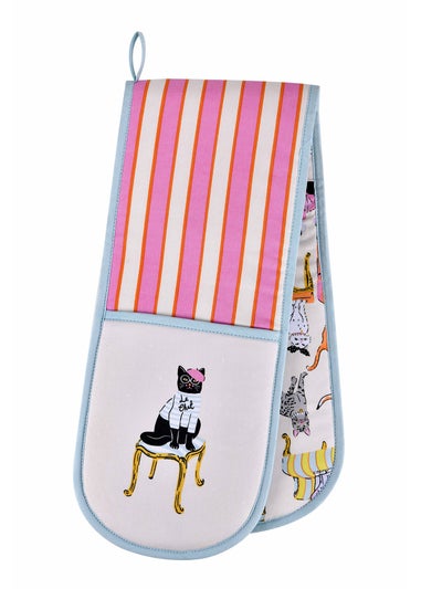 Ulster Weavers Cool Cats Multi Colour Double Oven Glove