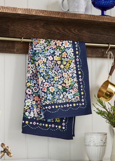 Ulster Weavers Confetti Floral Multi Colour Tea Towel - Cotton
