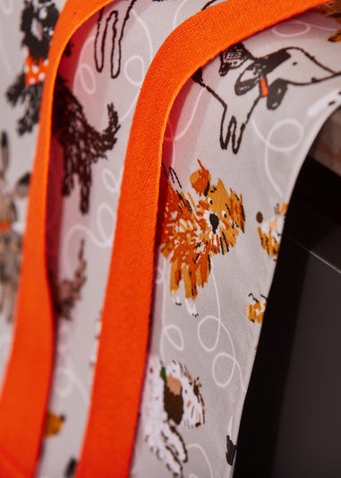 Ulster Weavers Dog Days Grey Apron - PVC/Oilcloth