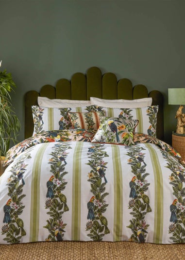 furn. Leilani Printed Floral Multicoloured Duvet Cover Set