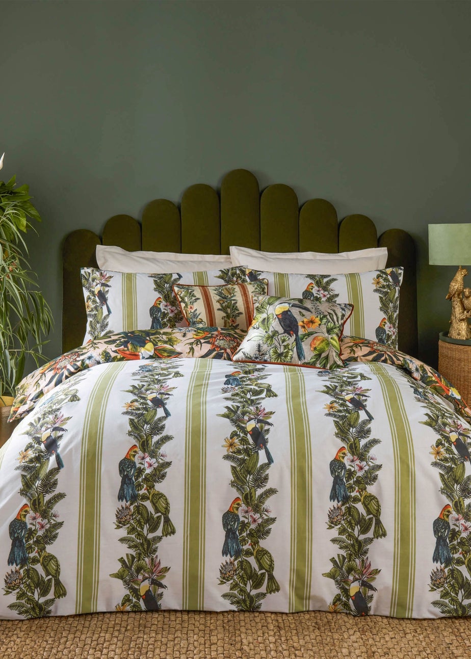 furn. Leilani Printed Floral Multicoloured Duvet Cover Set