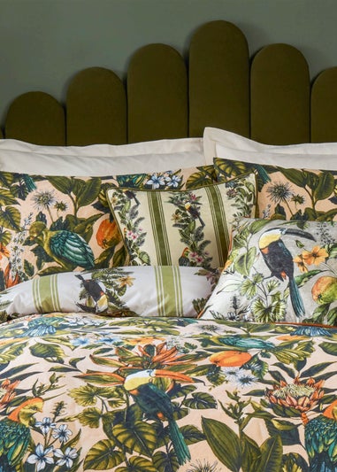 furn. Leilani Printed Floral Multicoloured Duvet Cover Set