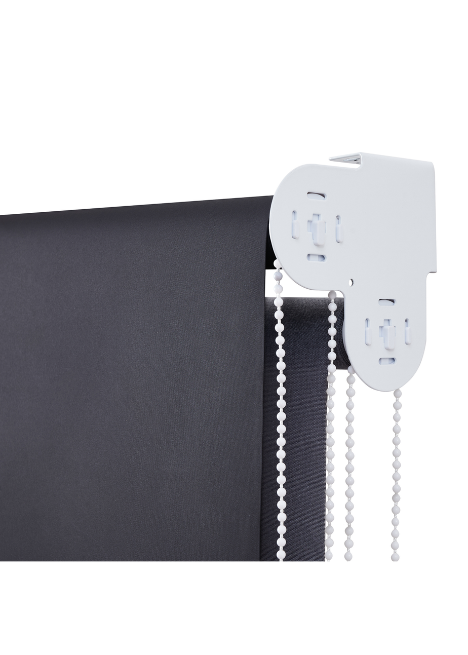 Little Black Book Slate Grey D. Roller Blind