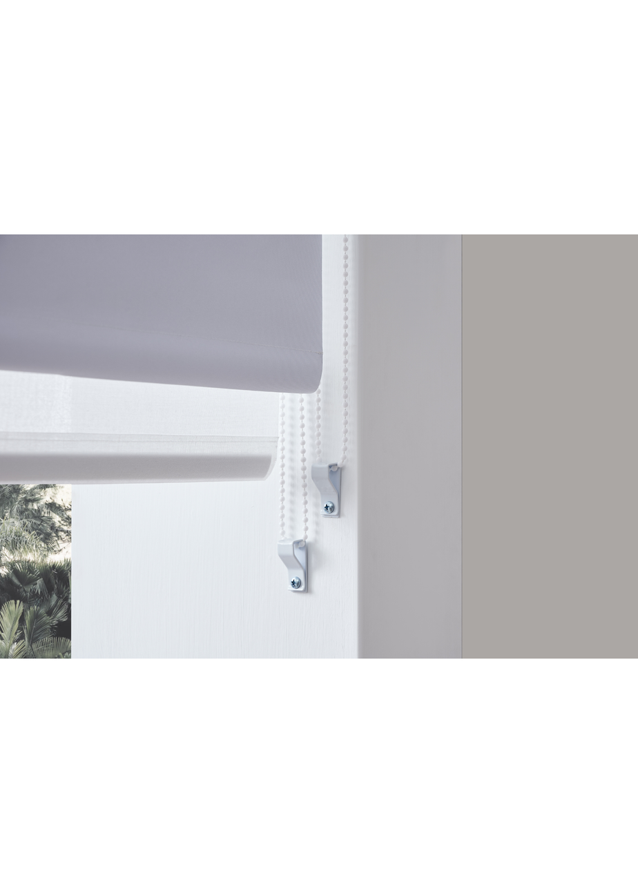 Little Black Book White D. Roller Blind