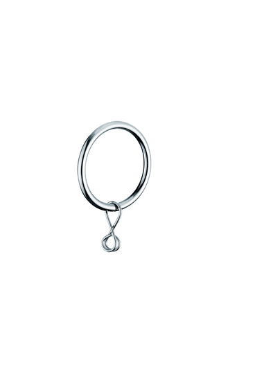 Little Black Book Chrome Extendable Ball Curtain Pole