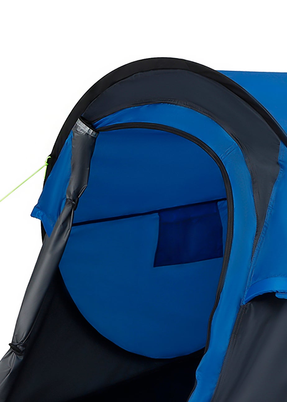Regatta Blue/ Grey Malawi V2 2 Person Pop Up Waterproof Tent